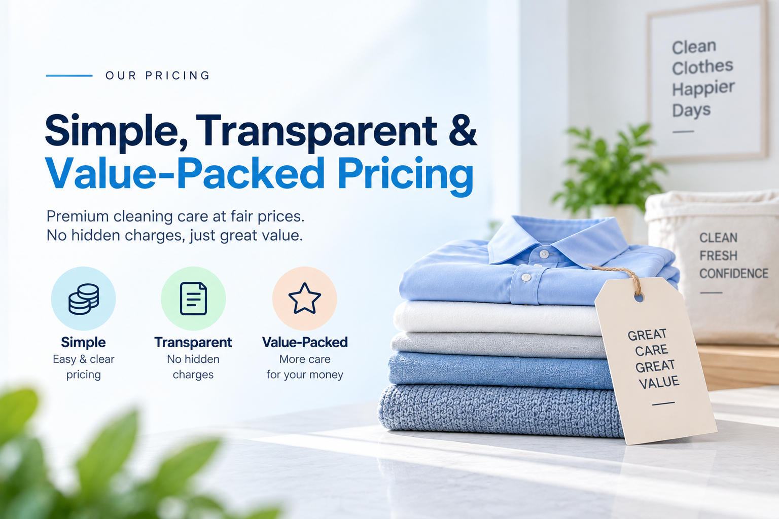 Simple, Transparent & Value-Packed Pricing